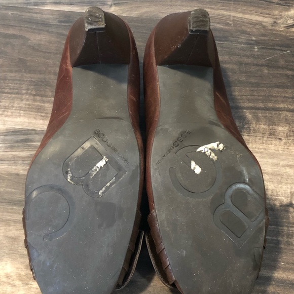 Bcbg brown chunky heel - Picture 6 of 6